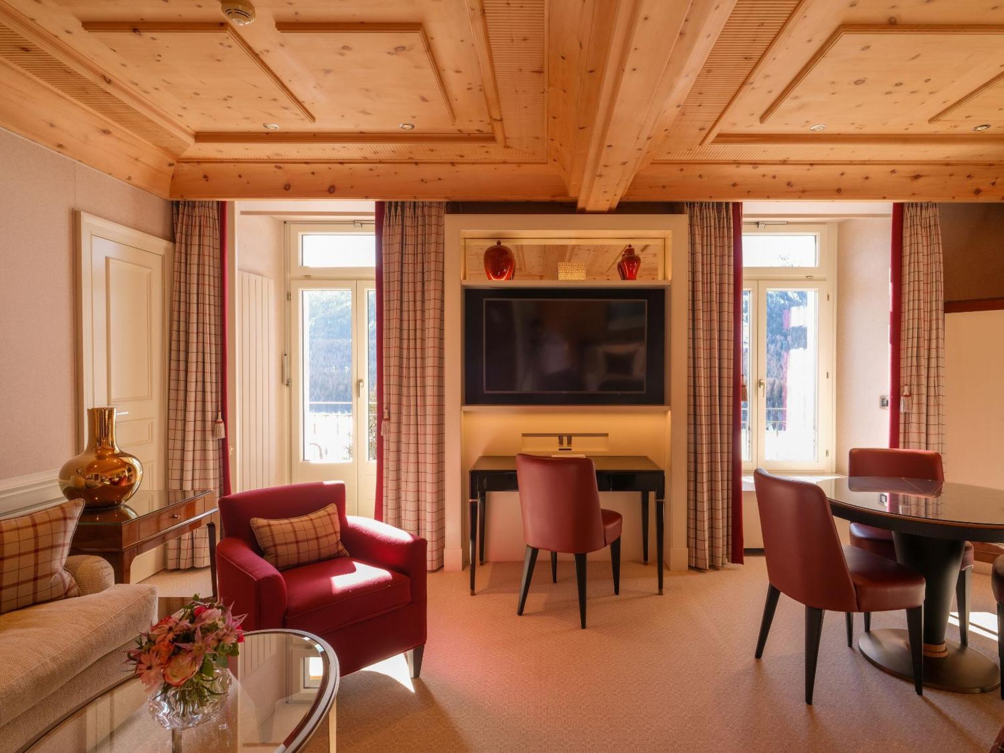 Kulm Hotel Санкт-Мориц Экстерьер фото