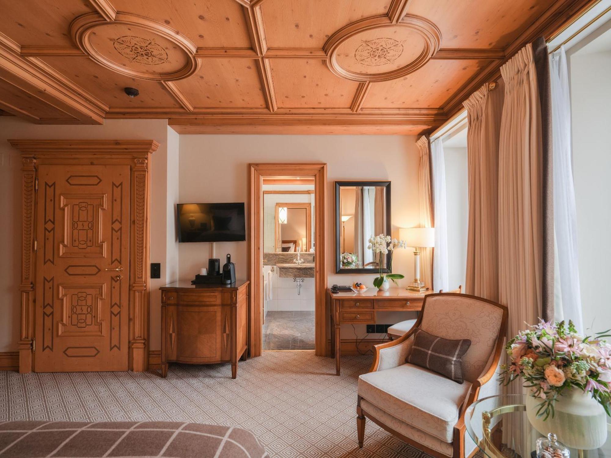 Kulm Hotel Санкт-Мориц Экстерьер фото
