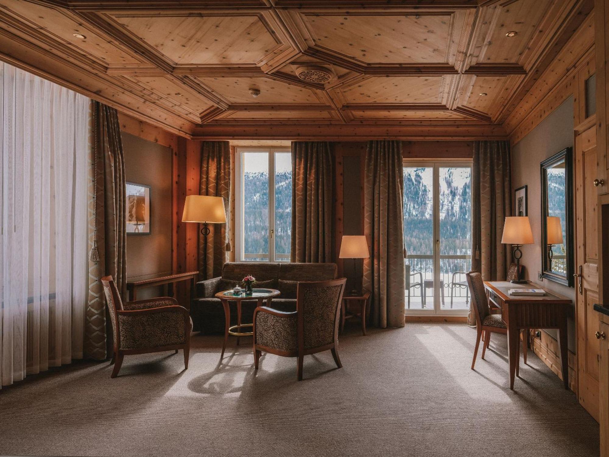 Kulm Hotel Санкт-Мориц Экстерьер фото