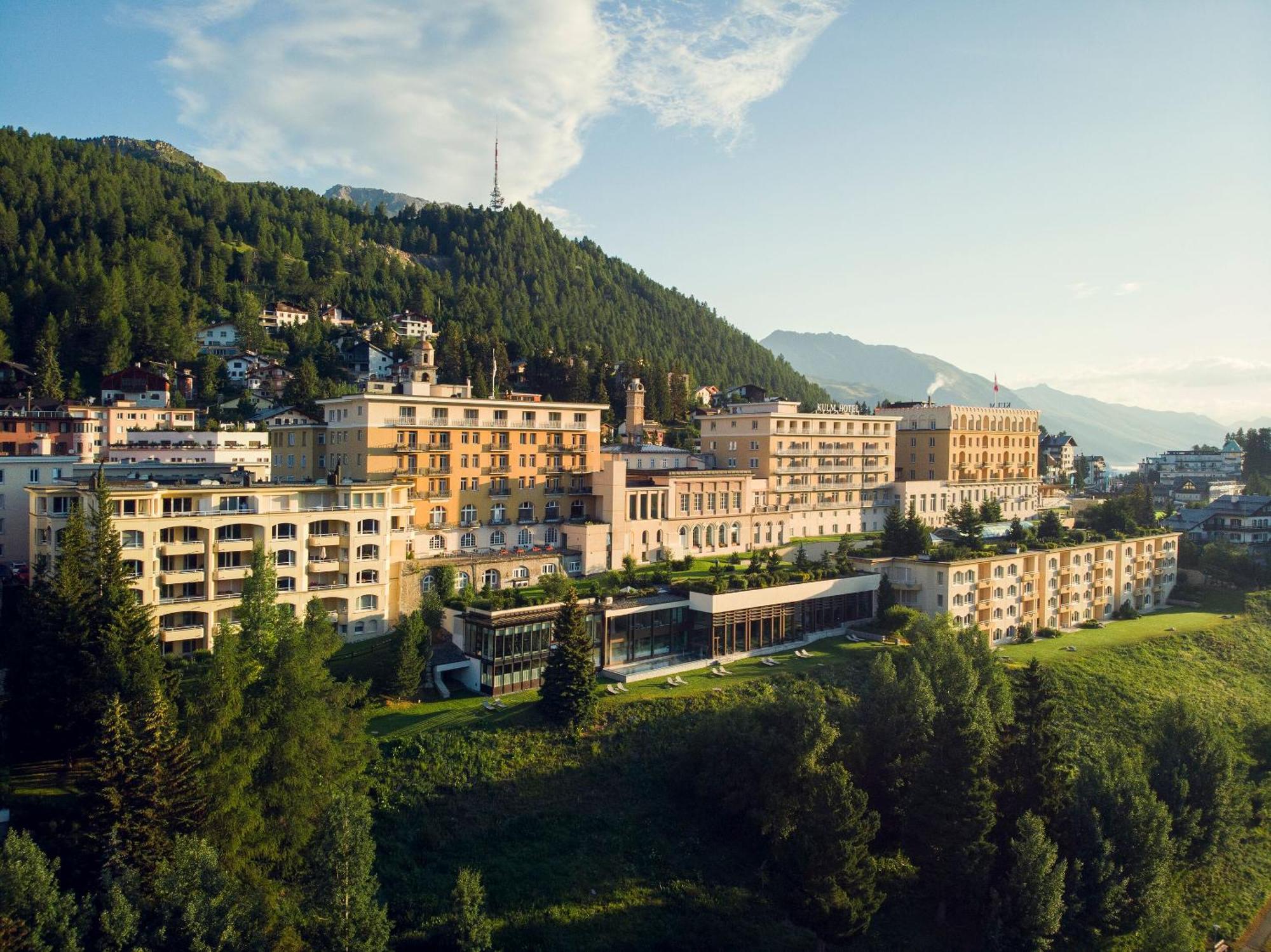 Kulm Hotel Санкт-Мориц Экстерьер фото